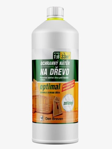 Nátěr na dřevo DEN BRAVEN Optimal 1kg